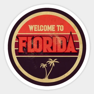 Welcome to Florida Sticker
